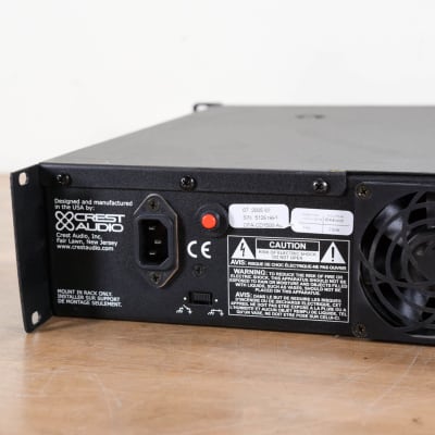 Crest Audio CD-1500 Two-Channel Power Amplifier (church | Reverb