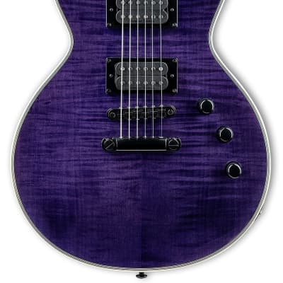 ESP LTD EC-1000  Trans Purple (B Stock) image 1
