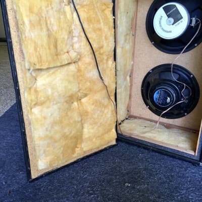 Allen (Made in Houston, Tx) 2 x 12 Speaker Cabinet Late 60’s-70’s Black image 10