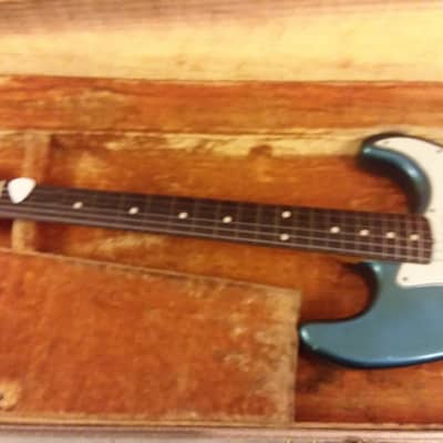 1960 Fender Lake Placid Blue Stratocaster - ALL ORIGINAL - OHSC image 3