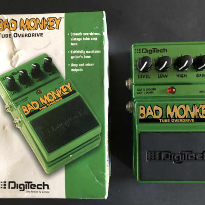 Digitech Bad Monkey チューブオーバードライブ Digitech Bad Monkey Tube Overdrive Guitar Effects Pedal Made