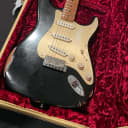 Fender Custom Shop '56 Stratocaster Roasted Relic Birdseye Maple Neck - Black (2020)