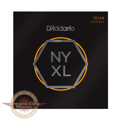 D'Addario NYXL1046 Regular Light Gauge Electric Guitar Strings .010-.046