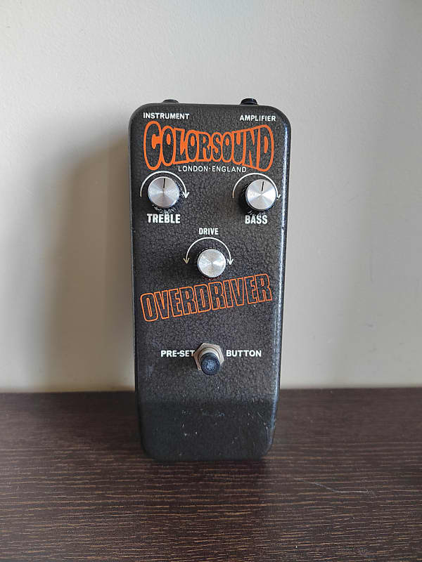 colorsound overdriver 1970s オリジナル Colorsound Overdriver 1970s