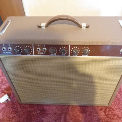 Mojotone Fender brownface 6G3 deluxe 2023 - brown for sale