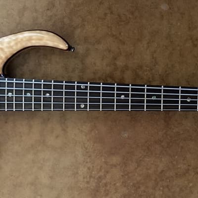 Michael Dolan Custom 5-String Electric Bass, pre-2013 Blond image 1