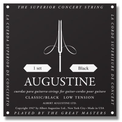 Augustine Classical Guitar Strings Regular Trebles/Low Tension Basses image 1