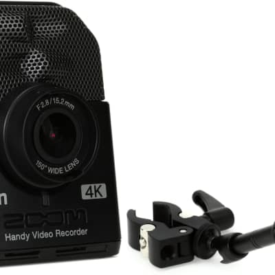 Zoom Q2n-4K Handy Video Recorder with XY Microphone  Bundle with Zoom HRM-11 Handy Recorder Mount (11 inch) image 1