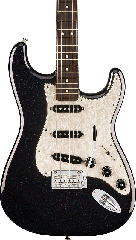 Fender 70th Anniversary Player Stratocaster Electric Guitar, Nebula Noir image 1