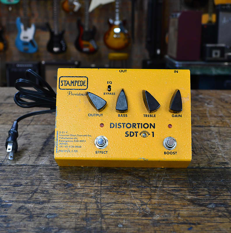 Providence STAMPEDE SDT-1 ディストーション Providence SDT-1 Stampede Distortion Made in Japan Guitar