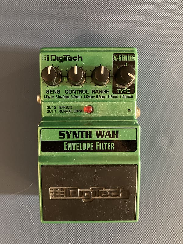 DigiTech X-Series Synth Wah Envelope Filter 2010s - Green image 1