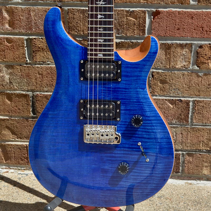 PRS SE Custom 24 Faded Blue | Reverb
