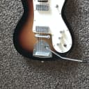 Vintage 1960s Kapa Double  Cutaway  electric guitar made  in the usa