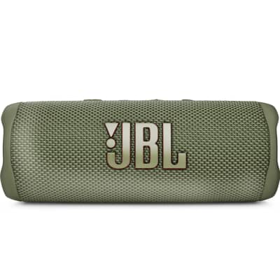 JBL Flip 6 Portable Waterproof Bluetooth Speaker (Green) image 1