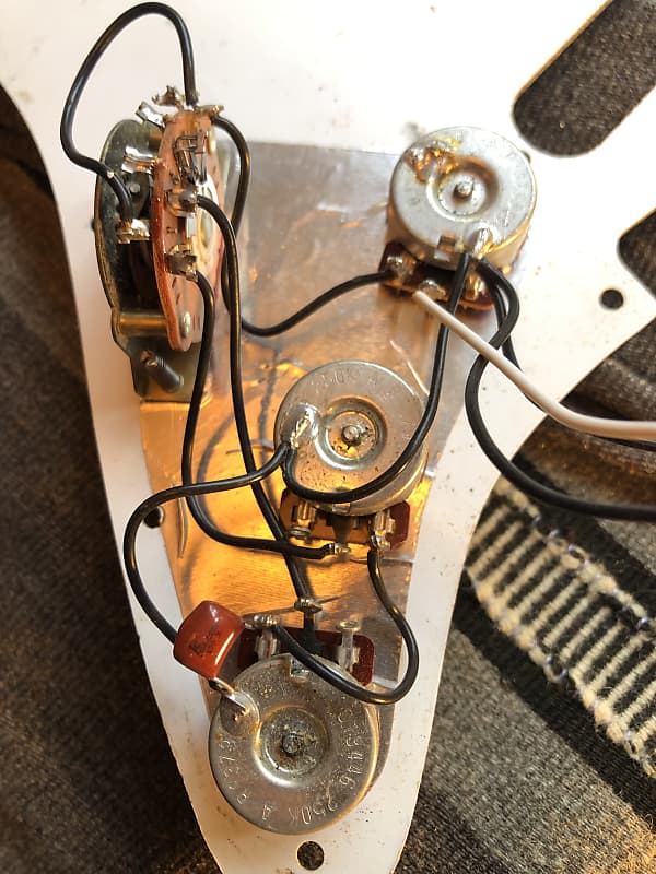 Fender MIM Stratocaster wiring harness | Reverb