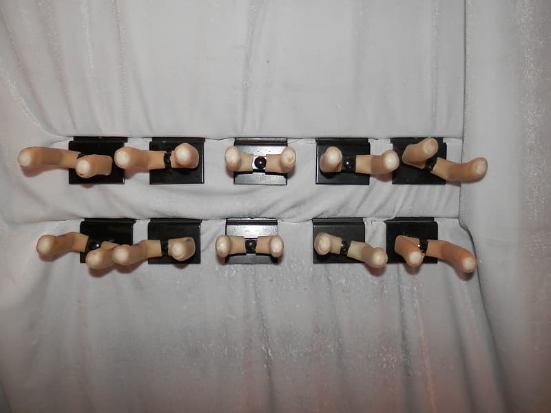 Sho-All Violin Hangers for Slatboard Retail Display Lot of 10 Small violin holders used image 1