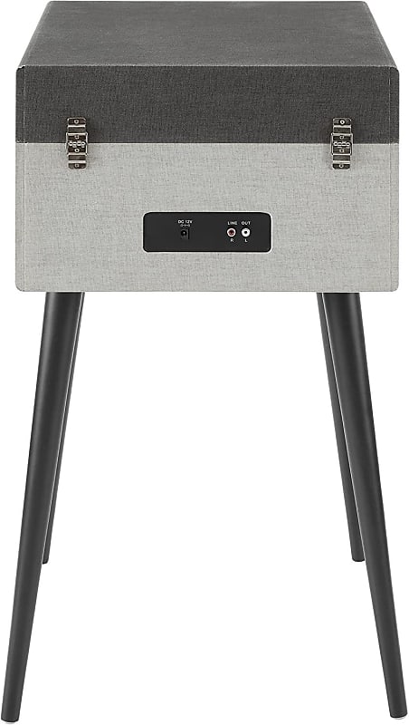 Crosley Bermuda Portable Turntable with Bluetooth In/Out - Black CR6233F-BK  			