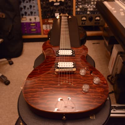 Jarrett USA Custom Shop Forza 24 Root Beer AAA Quilted Maple 10 Quilt Top PRS DC Boutique American image 9