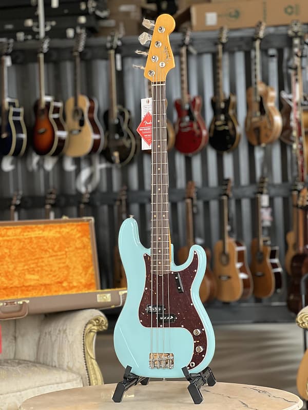 Fender American Vintage Ii 1960 Precision Bass Daphne Blue Reverb 9390