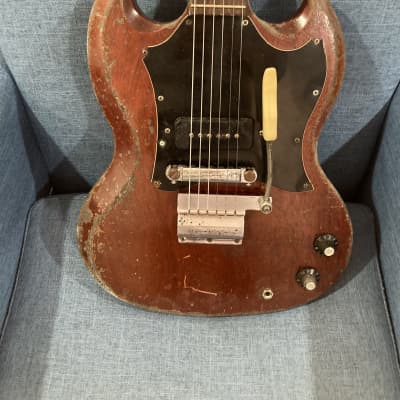 1969 Gibson SG Junior with Vibrola image 1