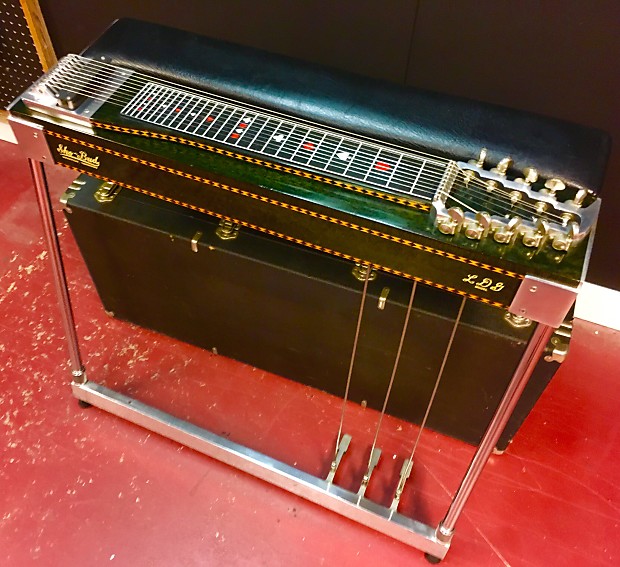 Sho Bud LDG SD10 3x4 Standard Emmons E9 Lloyd Green Pedal Steel Guitar Emerald 1975