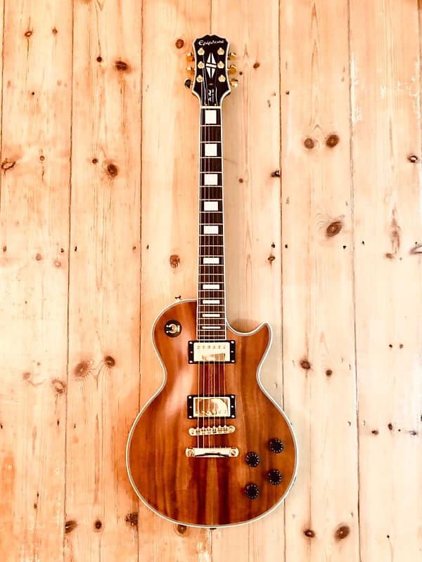 Epiphone Les Paul Custom Pro Koa 2016 Koa