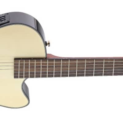 Angel Lopez Electric Solid Body Classical Guitar w/ Cutaway EC3000CN image 2