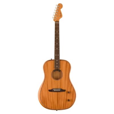 Fender Highway Series Dreadnought,  All-Mahogany Acoustic Guitar image 7