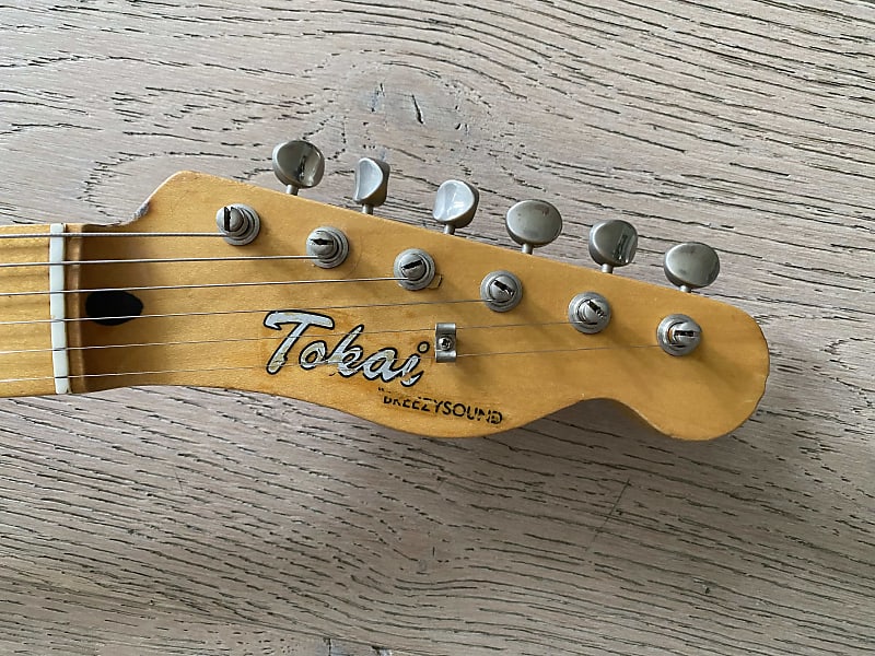 1980s Tokai Breezysound Telecaster TE-70 Red Japan Vintage