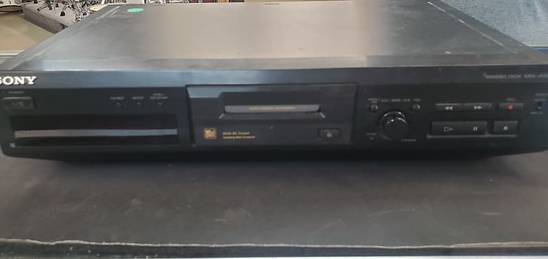 Sony MDS-JE330 Minidisk Deck 1999 - Black  			