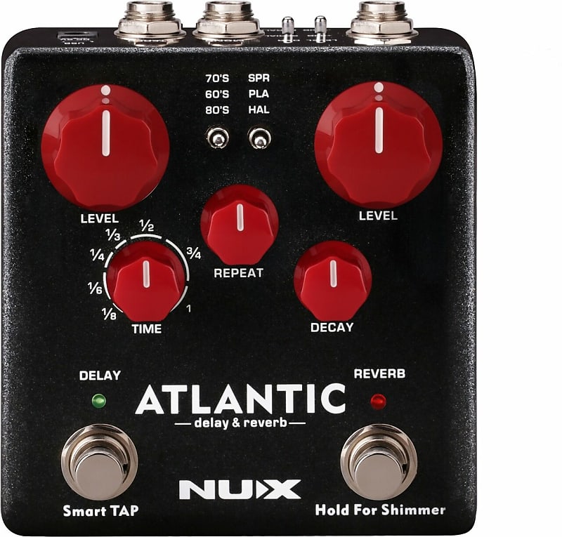 NUX - NDR-5 - Atlantic - Delay & Reverb Pedal image 1
