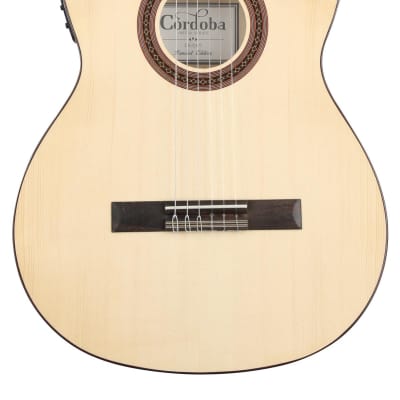 Cordoba C5-CET Limited Nylon String Acoustic-electric Guitar - Natural for sale