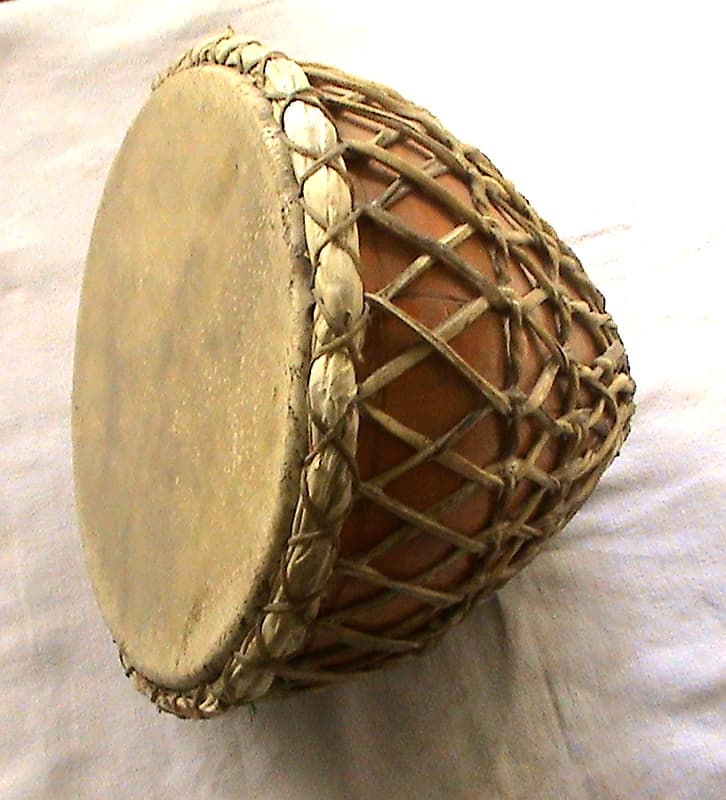 Rajasthani folk musical Hand Percussion (Drum) instrument - Deru — Devshoppe