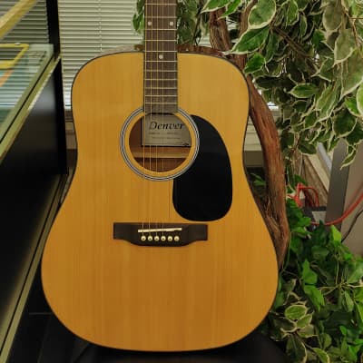 Vantek Acoustic Guitar Dreadnaught by Vintage VIS 1 1980'S