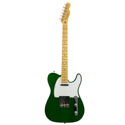 Fender Custom Shop - 2020 American Custom 60s Telecaster - Emerald Green Transparent image 3