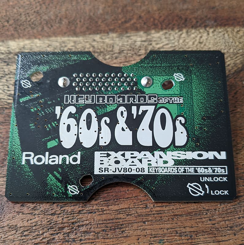 Roland SR-JV80-08 Keyboards Of The '60s & '70s Expansion Board image 1