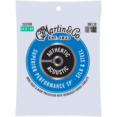 Martin MA130 Authentic Acoustic SP® Strings, Silk & Steel, Custom image 1