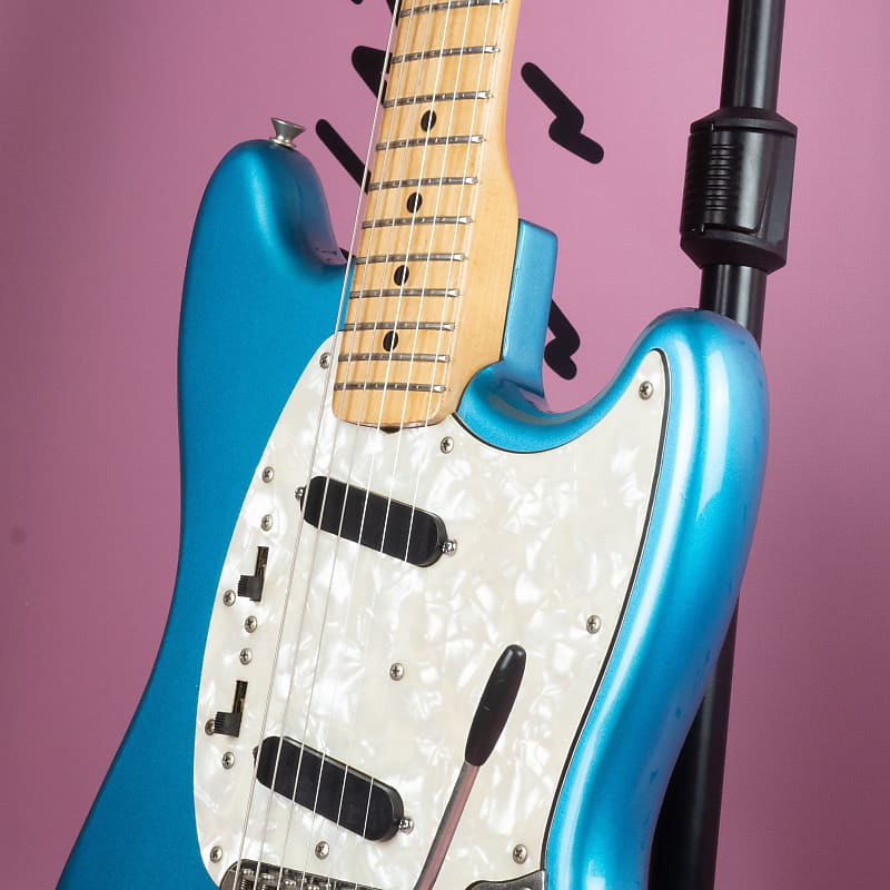 Fernandes FMT-50 Mustang Stone Logo 1979 Lake Placid Blue