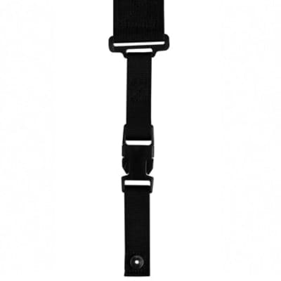 DiMarzio DD2800BK 3In Nylon Cliplock Strap in Black image 1