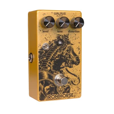 Walrus Audio Iron Horse V2 LM308 Distortion Effects Pedal image 2
