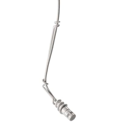 Audio-Technica U853RW Unipoint Cardioid Condenser Hanging Microphone in White image 1