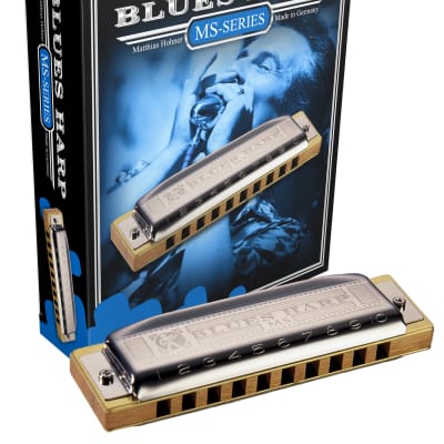 Hohner 532BX-BF Blues Harp Key Of A Sharp/ B Flat Boxed Package Harmonica image 3