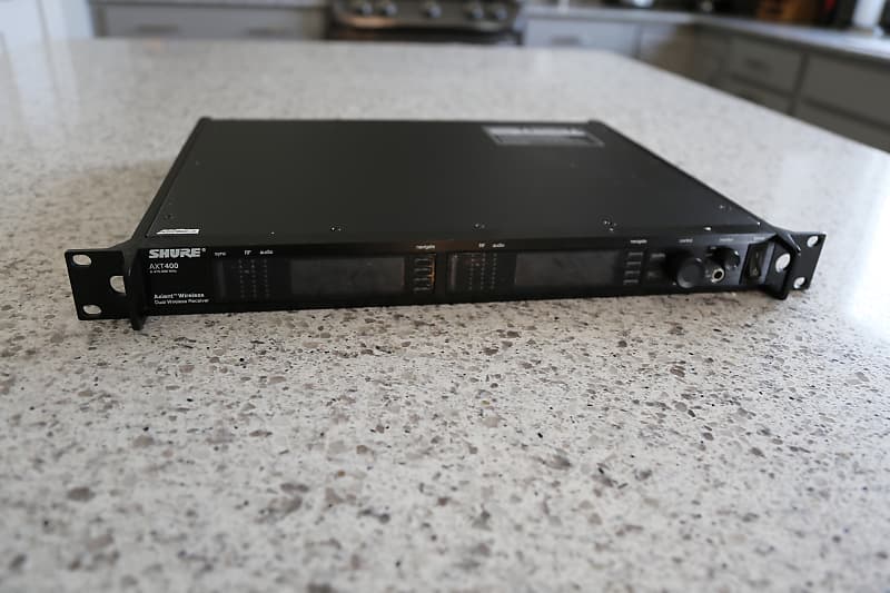 Shure AXT400 Dual Channel Receiver | Reverb Shure AXT400 Dual Channel Receiver | Reverb