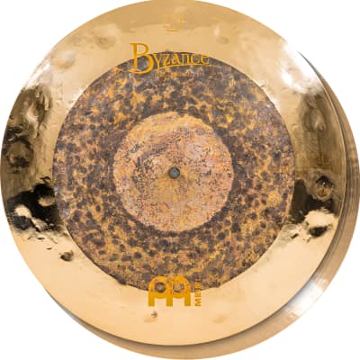 Meinl 15" Byzance Dual Hi-Hat Cymbals (Pair) In Stock!  NEW! image 1