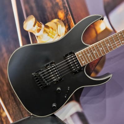 【よっす】Ibanez RG421EX Black Flat Ibanez RG421EX BKF RG Electric Guitar Black for sale online