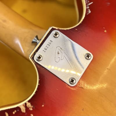 Fender Coronado XII 1967 - Sunburst original vintage USA electric 12 string image 15