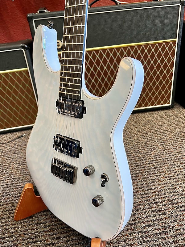 Jackson PRO SERIES SOLOIST™ SL2A MAH HT 2022 Unicorn White | Reverb