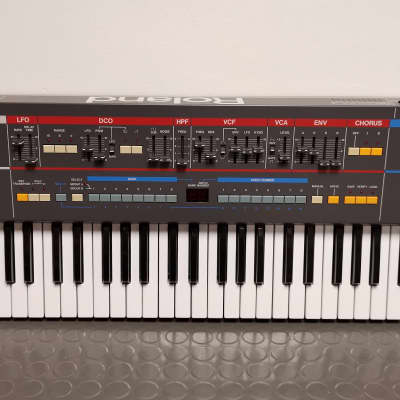 Roland Juno-106 61-Key Programmable Polyphonic Synthesizer 1984 - 1985 - Black *Serviced/overhauled/excellent condition* image 1