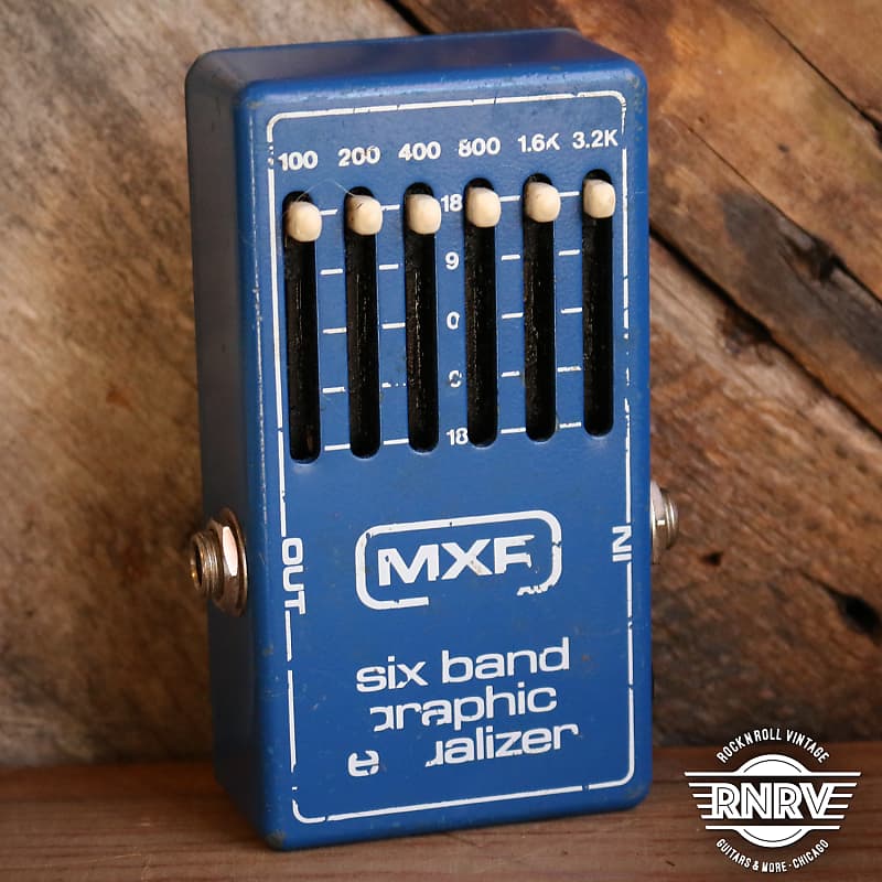 1980s MXR MX-109 Six Band Graphic Equalizer | Reverb