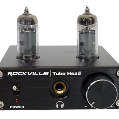 Rockville TubeHead Tube Headphone Amplifier Amp / 6K4 Tubes / 16-300 Ohms/180mW image 1
